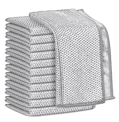 Non-Scratch Wire Dishcloth 12-Pack for $4 + free shipping w/ Prime