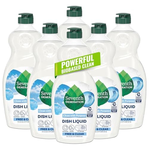 [SnS, AC] $12.72* | 6-Pack 19-Oz Seventh Generation Liquid Dish Soap (Fragrance Free) at Amazon