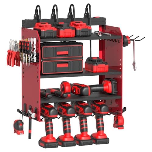 Power Tool Organizer Wall Mount w/ Charging Station for $30 + free shipping w/Prime