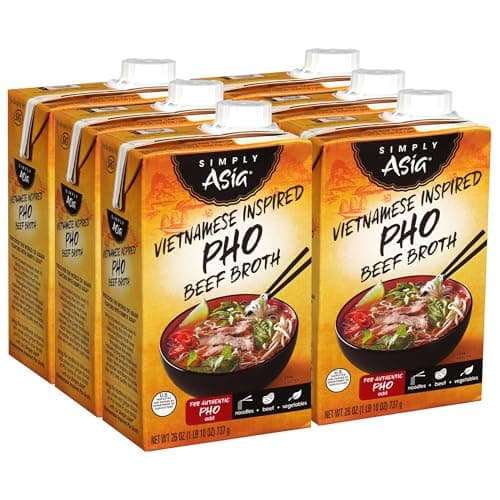 Simply Asia Vietnamese Inspire...ef Broth, 26 fl oz (Pack of 6)