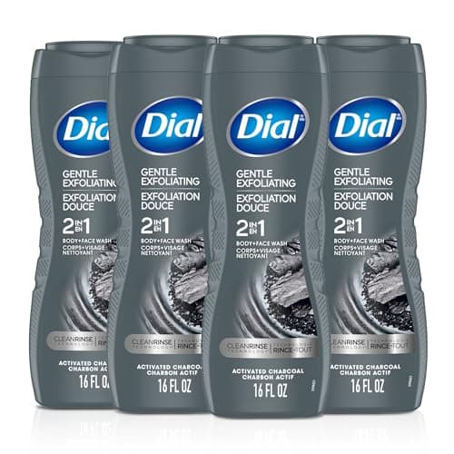 Dial Men 2 in 1 Body and Face ...sh with Clean Rinse Technology