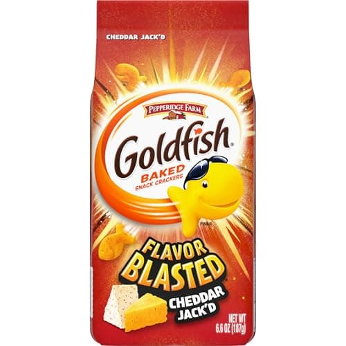 6.6-Oz Goldfish Flavor Blasted Cheddar Jack'd Crackers $1.90 & More w/ S&S