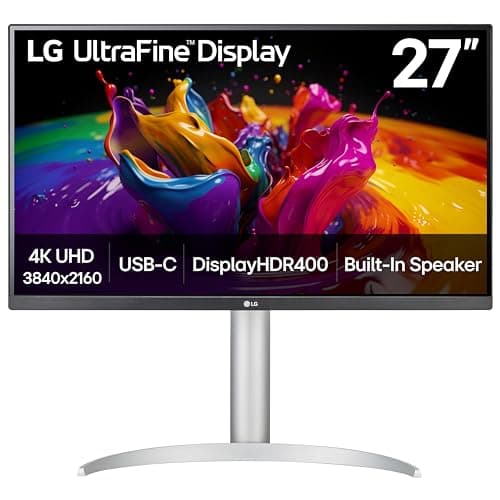 27" LG Ultrafine 4K 60Hz IPS DisplayHDR 400 Monitor w/ 90W USB-C & Speakers $260 + Free S&H