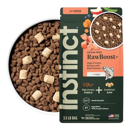 Instinct RawBoost, Natural Dry...ipe - Real Salmon, 3.5 lb. Bag