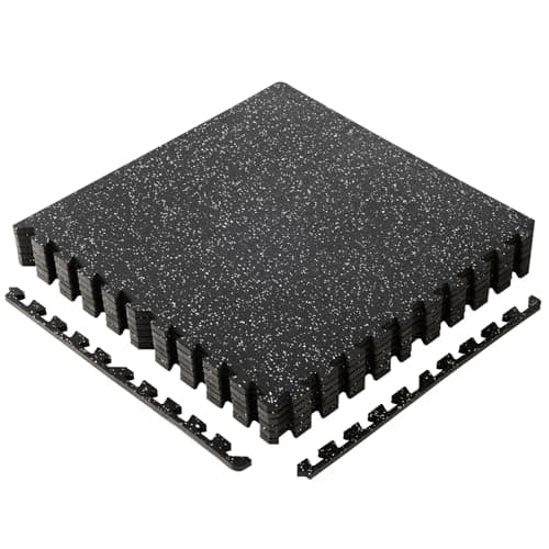 Sweetcrispy Interlocking Rubbe... Workout Space, Non-Slip, 6pcs