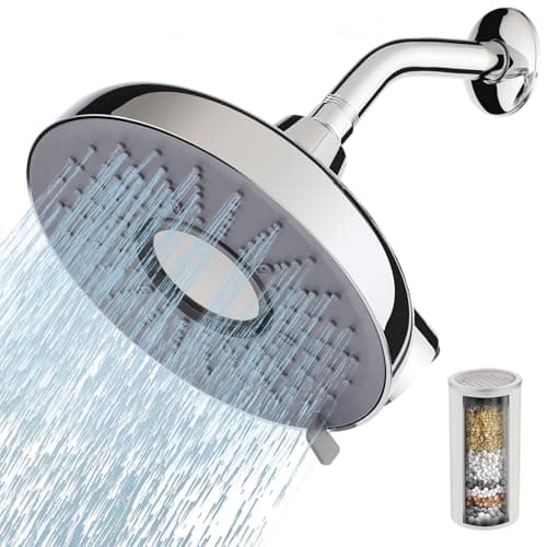 8" Filtered Shower Head for $10 + free shipping w/ Prime