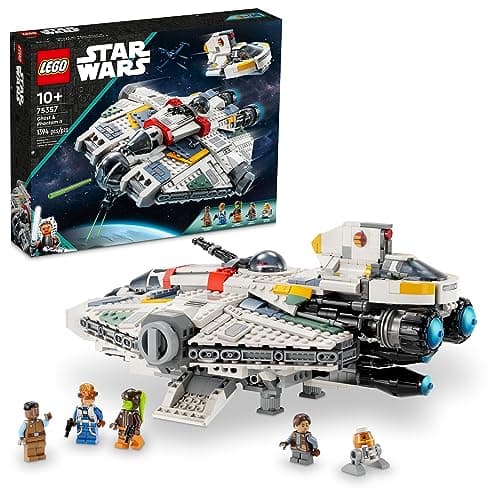 $111.99* | 1394-Piece LEGO Star Wars: Ahsoka - Ghost & Phantom II (75357, 2023) at Amazon