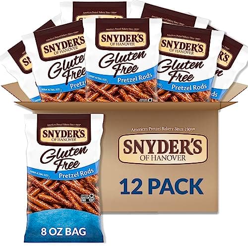 Snyder's of Hanover Gluten Fre...n Free Rods, 8 Oz (Pack of 12)