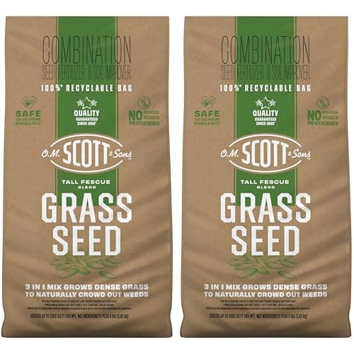 O.M. Scott and Sons Tall Fescu... 2,000 sq. ft., 8 lb. (2-Pack)