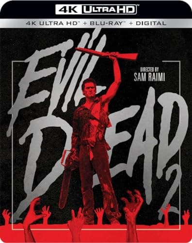 $11.49 | Evil Dead 2: Dead by Dawn (4K Ultra HD + Blu-ray + Digital HD) at Amazon