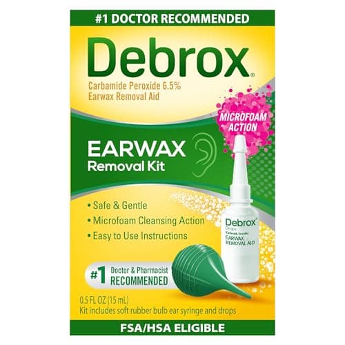 Debrox Ear Wax Removal Kit for $4.06 w/ Subscribe & Save + free shipping w/ Prime
