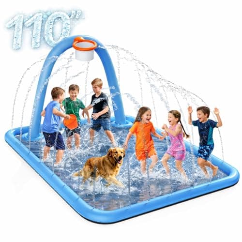 XL Splash Pad Only $32 Shipped on Amazon (Reg. $60) – Summer Fun for Kids & Pets