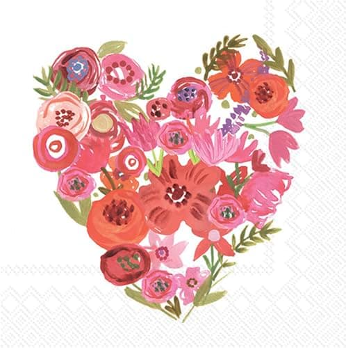 IHR Ideal Home Range Cocktail ...alentines Chic Heart, 20-Count