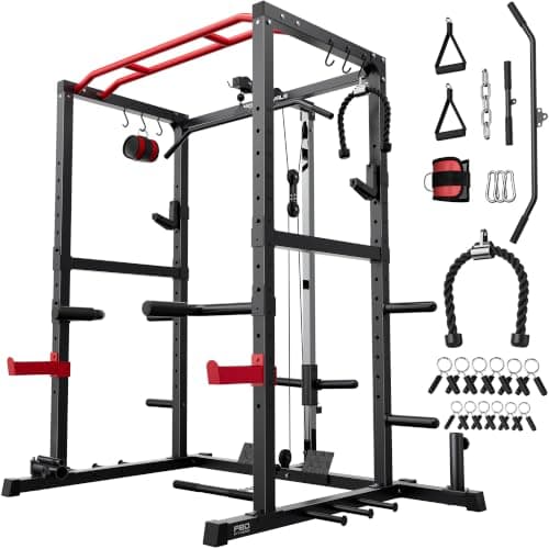 Sportsroyals Multi-Functional Power Cage w/ Pulley System & LAT Pull Down $263.50 + Free S&H