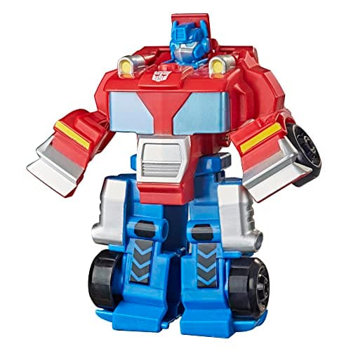 [Prime] $6.99: Transformers Rescue Bots Academy Optimus Prime 4.5” Action Figure – Kids Converting Robot Toy (Amazon Exclusive)