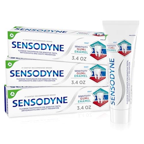 [SnS, AC] $9.88 | 3-Pack 3.4-Oz Sensodyne Sensitivity Gum and Enamel Toothpaste (Mint) at Amazon ($3.29 each)
