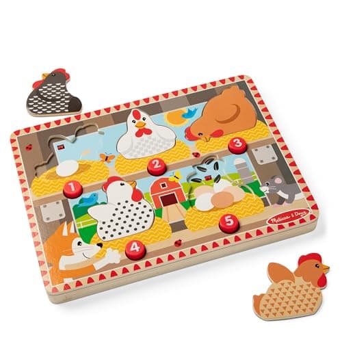 Melissa & Doug Happy Hens Push...ges 18 months+ - FSC Certified