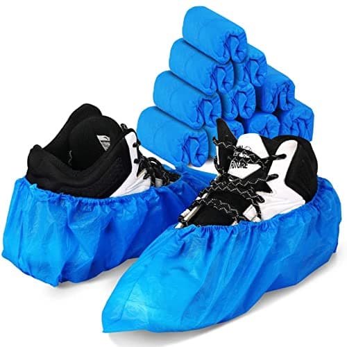 [Prime] 50-Pairs Green Convenience Disposable Shoe Covers $3.99 + Free Shipping