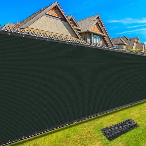 Kesfitt 6x50-Foot Chain Link Fence Privacy Screen for $35 + free shipping