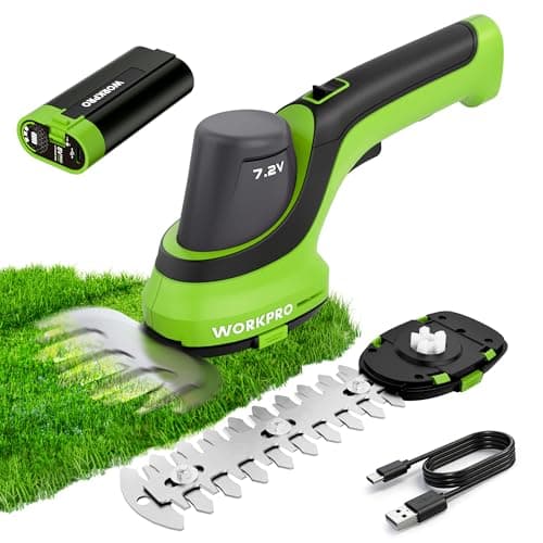 WorkPro 2-in-1 Cordless Hedge Trimmer & Grass Shears Kit for $39 + free shipping