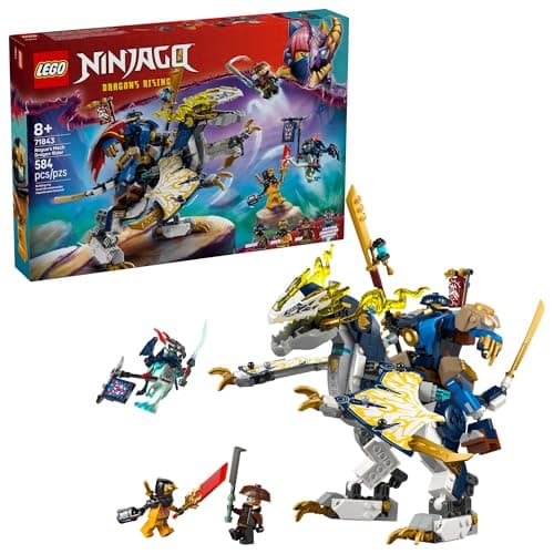 584-Piece LEGO NINJAGO Rogue’s Mech Dragon Rider Building Set $59.99 + Free Shipping