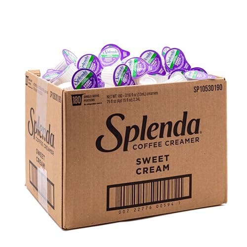 SPLENDA Single Serve Coffee Cr...ar Free Sweet Cream, 180 Count