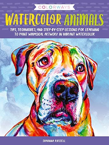 Colorways: Watercolor Animals:... artwork in vibrant watercolor