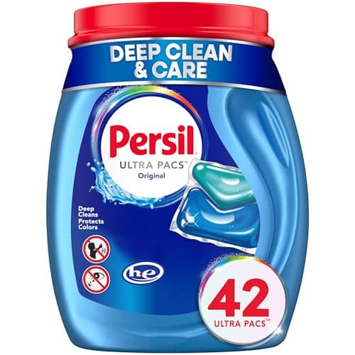42-Ct Persil Ultra Pacs Original Everyday Clean Laundry Detergent $8.30 w/ S&S