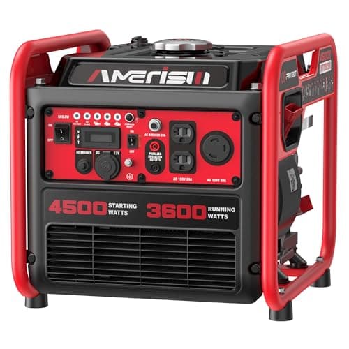 AMERISUN 4500W Portable Gas In...Backup, and Outdoor Adventures