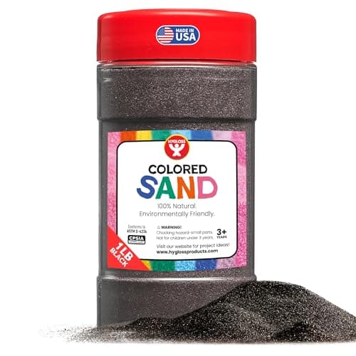 Hygloss Colored Sand for Craft... 9 10 11 12 – Safe for Ages 3+