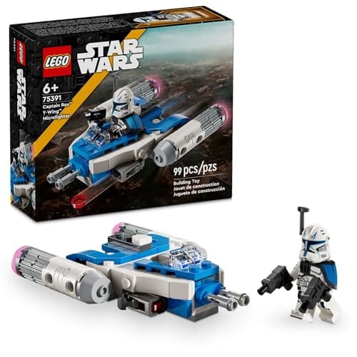 $8.99 | 99-Piece LEGO Star Wars: Microfighters - Captain Rex Y-wing Microfighter  (75391, 2024) at Amazon