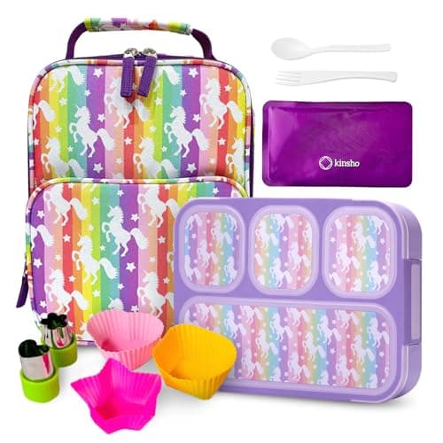 Bento Lunch Box Set Just $9 on Amazon (Includes Insulated Bag, Veggie Cutters, & More)