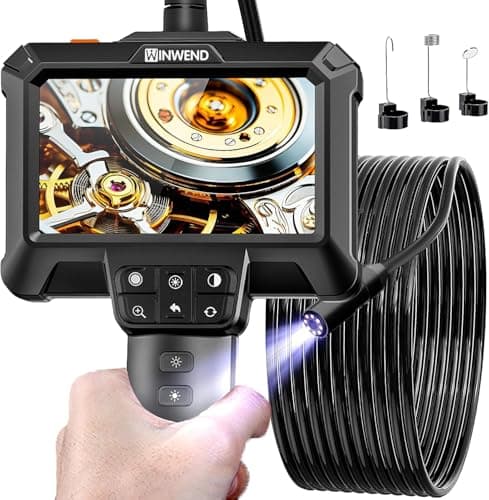 Endoscope Camera w/ 4.3" LCD for $17 + free shipping w/ Prime