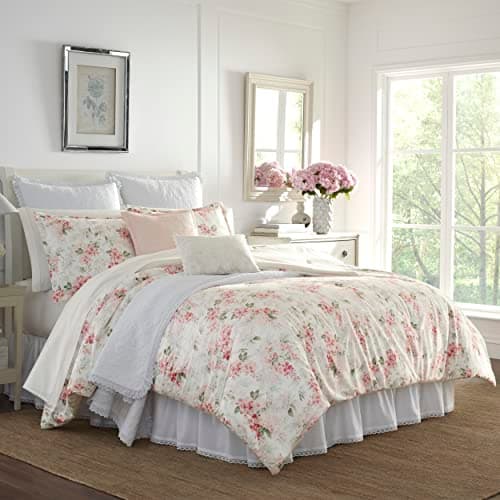 Laura Ashley – Twin Comforter ...oom Essentials (Wisteria Pink)