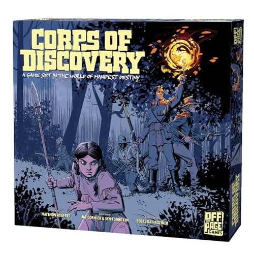 $27.30 | Corps of Discovery – Cooperative Adventure Board Game by Off The Page Games at Amazon