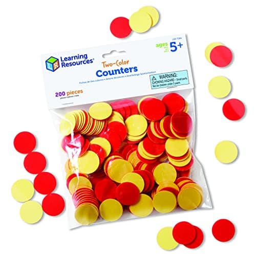 Learning Resources Two-Color C...Set of 200, Grades K+, Ages 5+