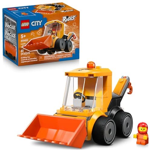 LEGO City Rides – Construction...ift Idea for Birthdays - 60483