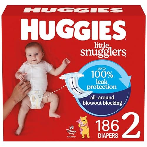 Huggies Size 2 Diapers, Little...cks of 62), Packaging May Vary