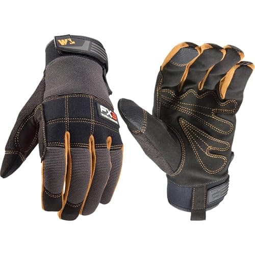 Wells Lamont FX3 Men's Work Gl...c Fit – Black, Medium (7853MC)