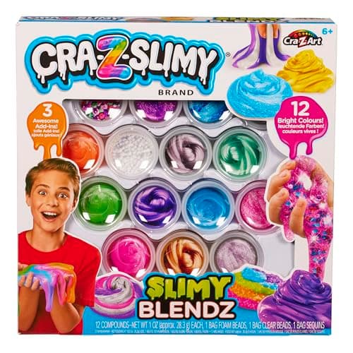 CRA-Z-Slimy Slimy Blendz Prema...ry Mixing Kit for Kids Ages 6+