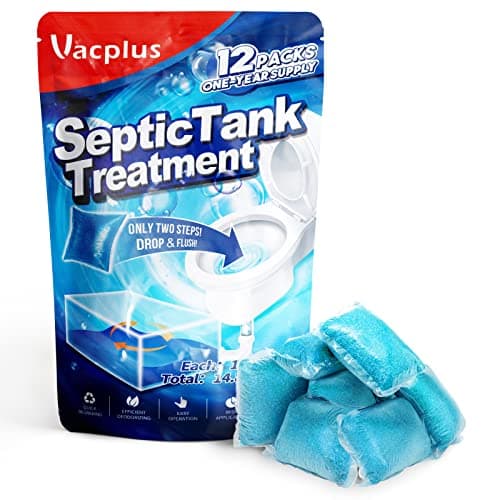 Vacplus Septic Tank Treatment 12-Count Only $4 Shipped on Amazon (Reg. $13)