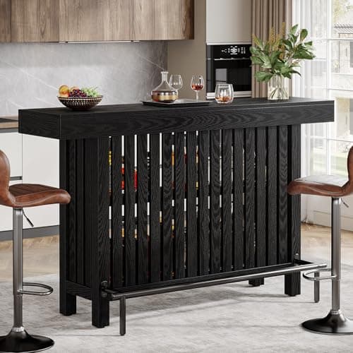 Tribesigns Black Large Home Ba...stro, Dining Room, Living Room