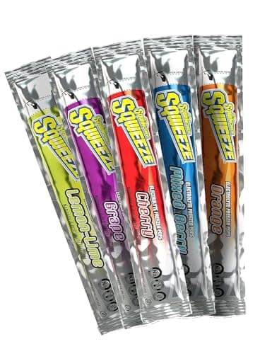 Sqwincher Sqweeze Electrolyte Replenishing Freeze Pops, Assorted Flavors, 10 per Pack