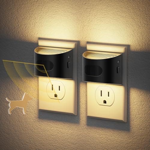 2-Ct JandCase Motion-Activated Dusk-to-Dawn Plug-In LED Night Light (Various) $7.60