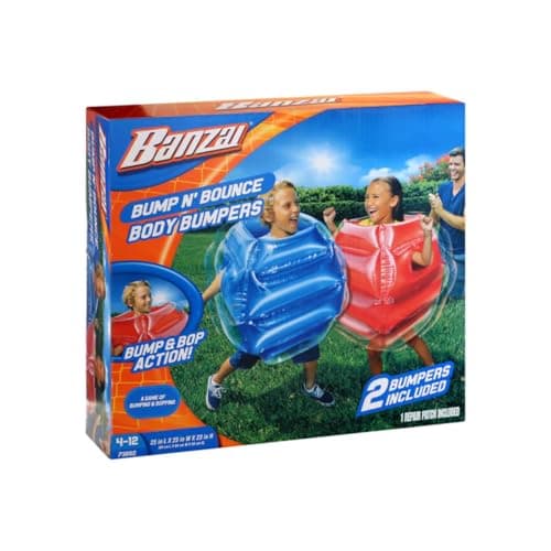 $15.99 | BANZAI: Bump N' Bounce Body Bumpers, A Game of Bumping & Bopping at Amazon
