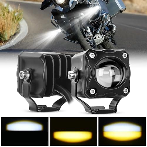 Nilight Motorcycle Driving Lig...r Snowmobile ATV UTV SUV Truck