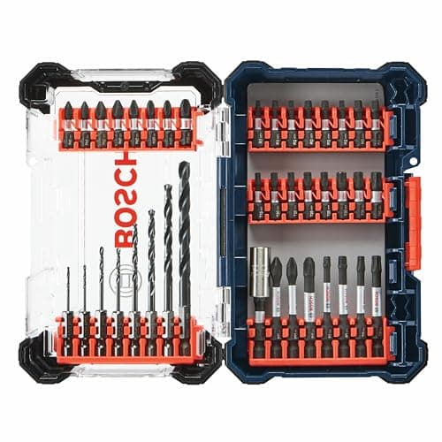 BOSCH DDMSD40-40 pc. Driven Im...g and Drilling Custom Case Set
