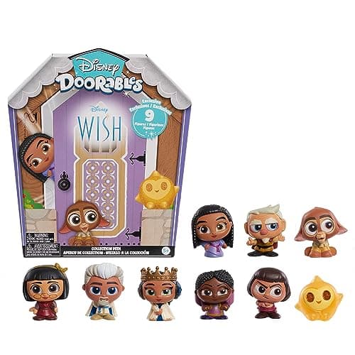 Disney Doorables Wish Collector Peek, Collectible Blind Bag Figures, Kids Toys for Ages 5 Up by Just Play