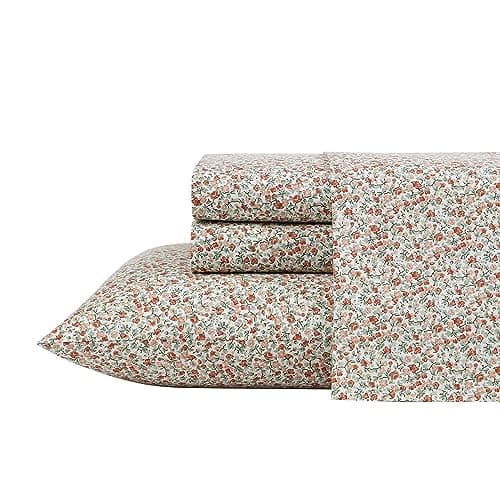 Laura Ashley - King Sheets, Co...r (Emogene Burnt Orange, King)