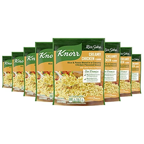 8-Count 5.7-Ounce Knorr Rice Side Dish Creamy Chicken $6 w/ S&S + Free Shipping w/ Prime or on $35+